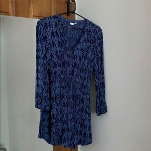 GAP Blue Print Dress